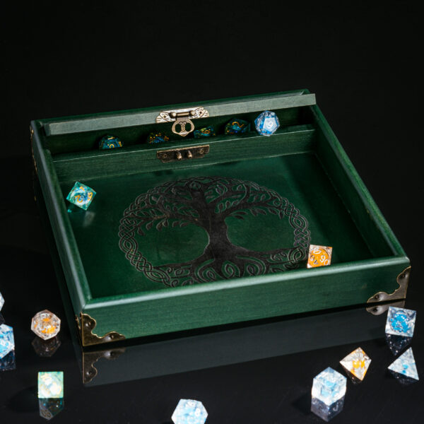 Wooden Dice Tray - Image 12