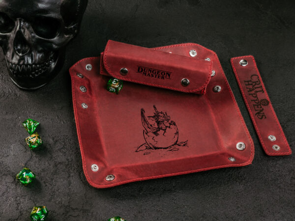 Leather Dice Tray - Image 8