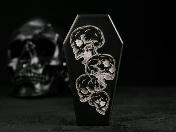 Black Coffin Dice Case - Image 2