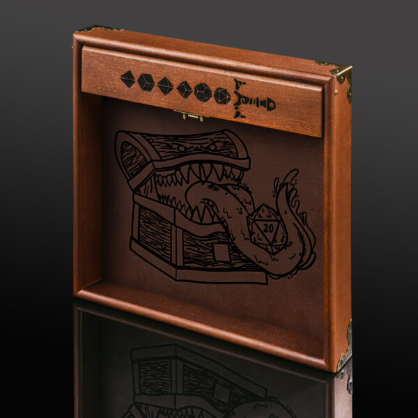 Wooden Dice Tray - Image 2